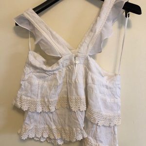 Urban outfitters White flowy top